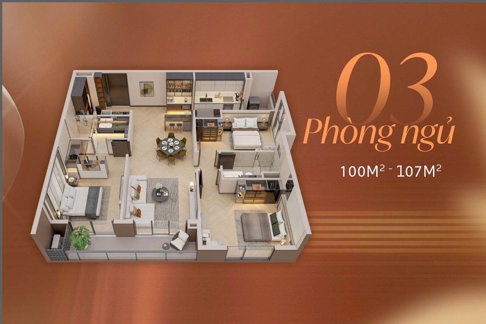 thiết kế căn hộ taseco giải phóng